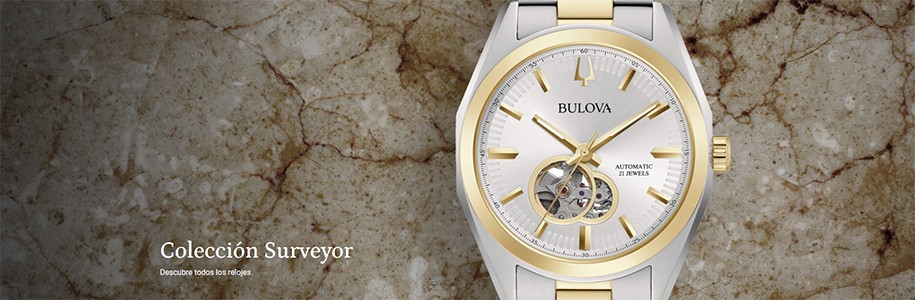 Relógios Bulova Surveyor para homem e senhora | Comprar relógios Bulova