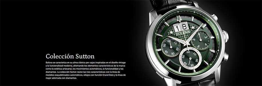 Montres Bulova Sutton pour hommes et femmes | Acheter montre Bulova