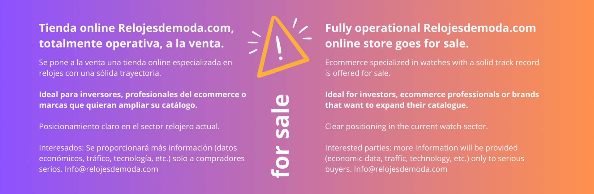 Venta - Sale